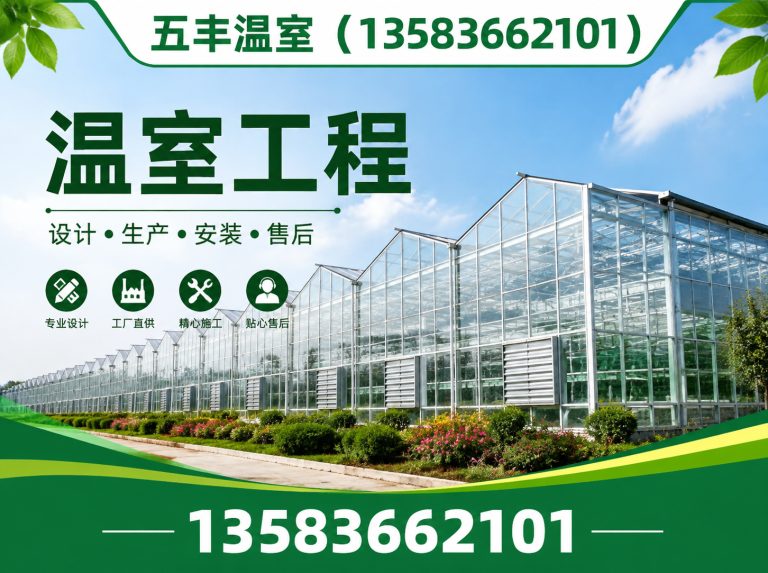 寒亭区连栋温室展示图