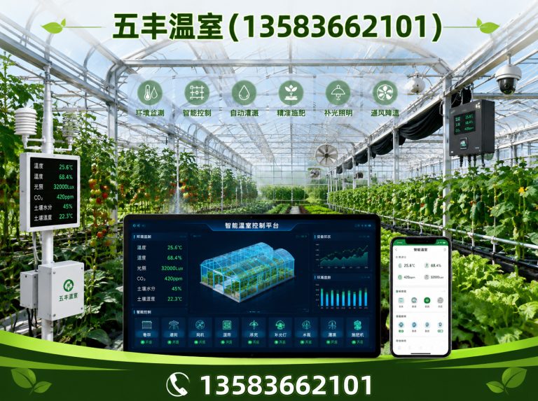 寒亭区智能温室展示图